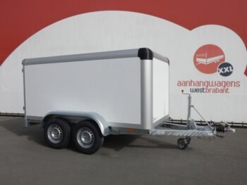 Gesloten aanhangwagen | GADA300 | Ongeremd | 2x 750 kg