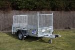 Ifor Williams GD84 125 × 250 cm – 1,4 Ton Bouwmachine Aanhanger met Oprijplaat
