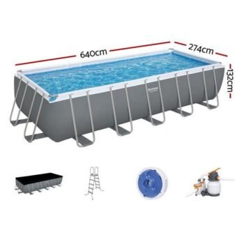 Bestway Power Steel zwembad 640 x 274 x 132 cm