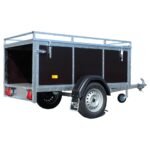 Bagagewagen 200 × 100 × 65 cm – ROWE-B200 | Ongeremd | 750 kg