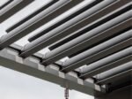 Aluminium pergola met lamellen
