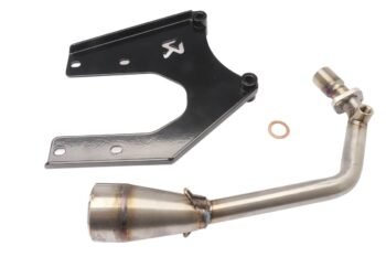 Akrapovic Uitlaat + Bocht voor Piaggio Zip / Vespa Sprint 4T3V i-Get – Euro 5