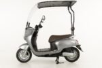 Ecowielen OSLO Elektrische Scooter met Dak – 2000W – 72V 20Ah – 25 km/u – Actieradius 50 km